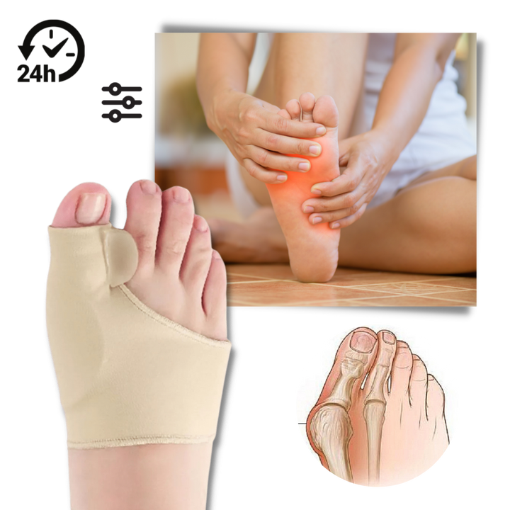 Gel hallux valgus justering