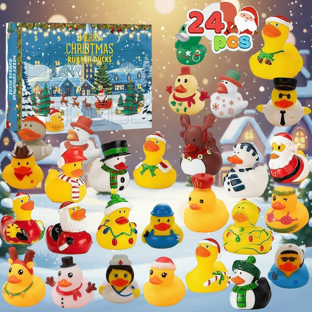 Skanto | Adventskalender – 24 Dager med Gummibjørn & Klemmeleker til Barn