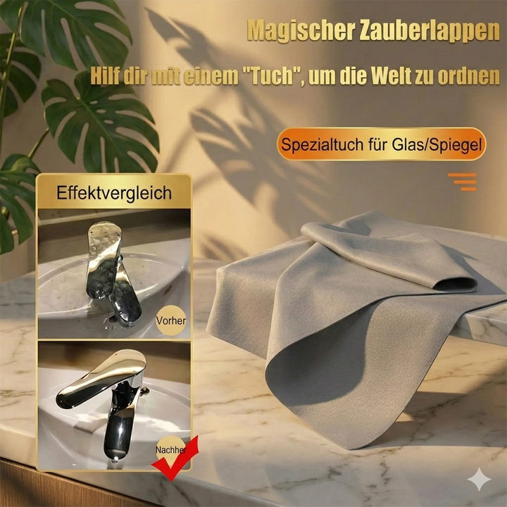 Mikrofiber Glassrensekluter 10-Pakning | Skanto
