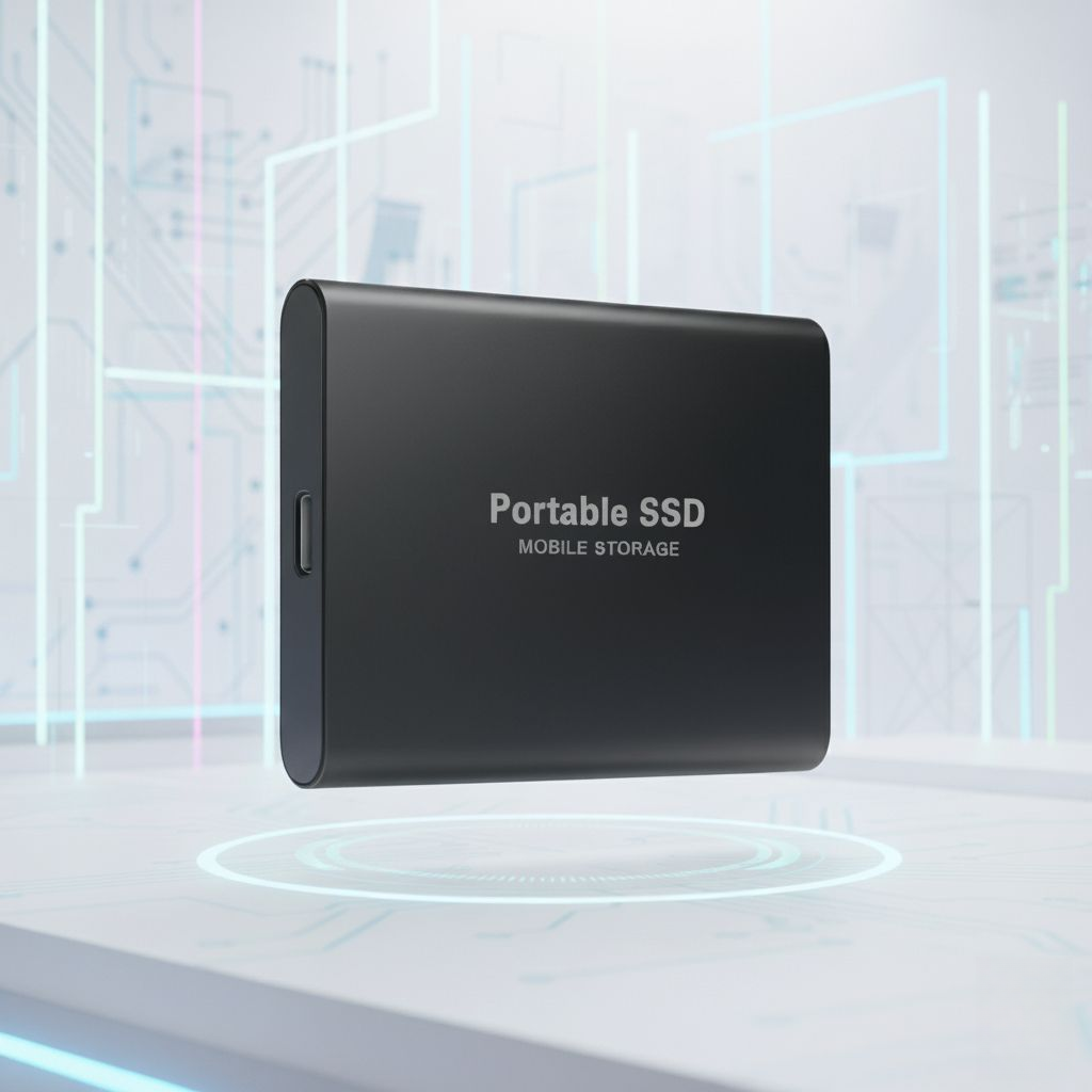 Skanto | Ultra Rask Ekstern SSD – Bærbar Lagring USB 3.1 (Opptil 128GB)