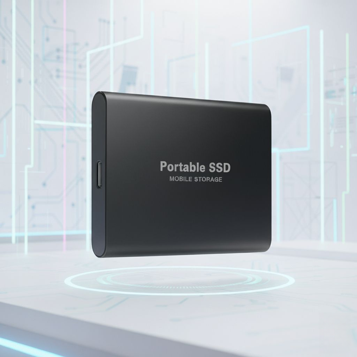 Skanto | Ultra Rask Ekstern SSD – Bærbar Lagring USB 3.1 (Opptil 128GB)