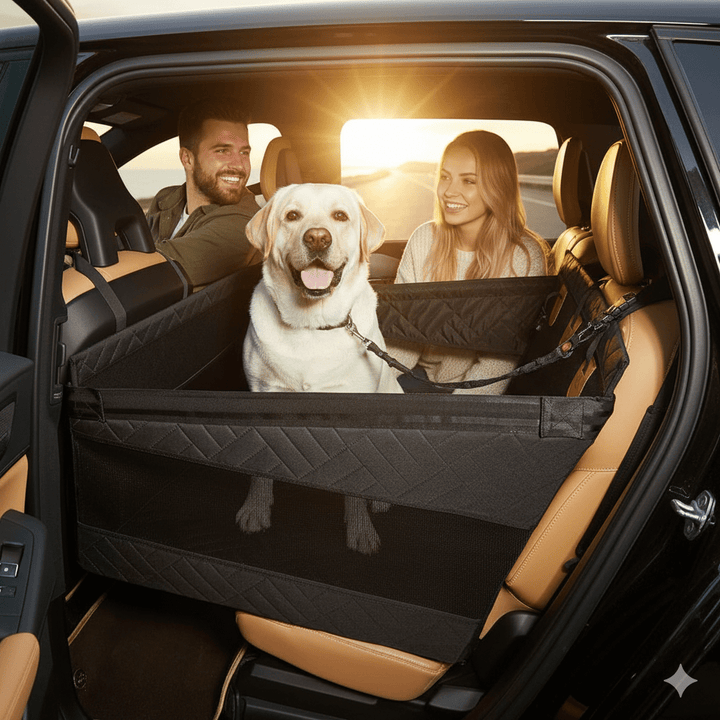 Skanto | Vanntett Hundematte med Minne Skum for Bilen