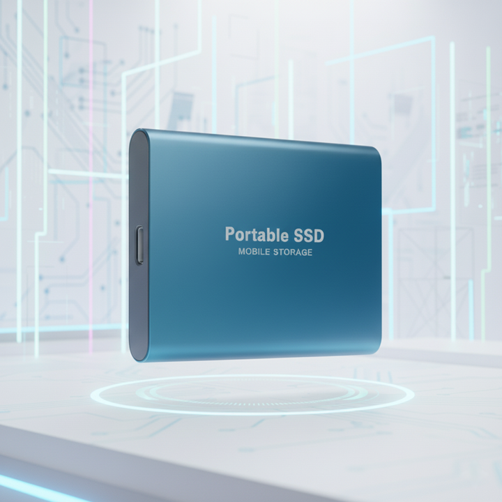 Skanto | Ultra Rask Ekstern SSD – Bærbar Lagring USB 3.1 (Opptil 128GB)