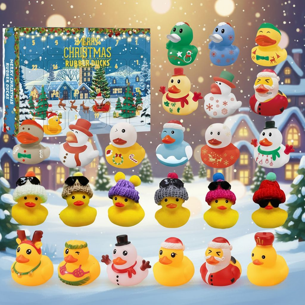 Skanto | Adventskalender – 24 Dager med Gummibjørn & Klemmeleker til Barn