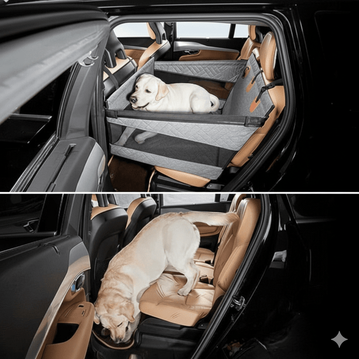 Skanto | Vanntett Hundematte med Minne Skum for Bilen