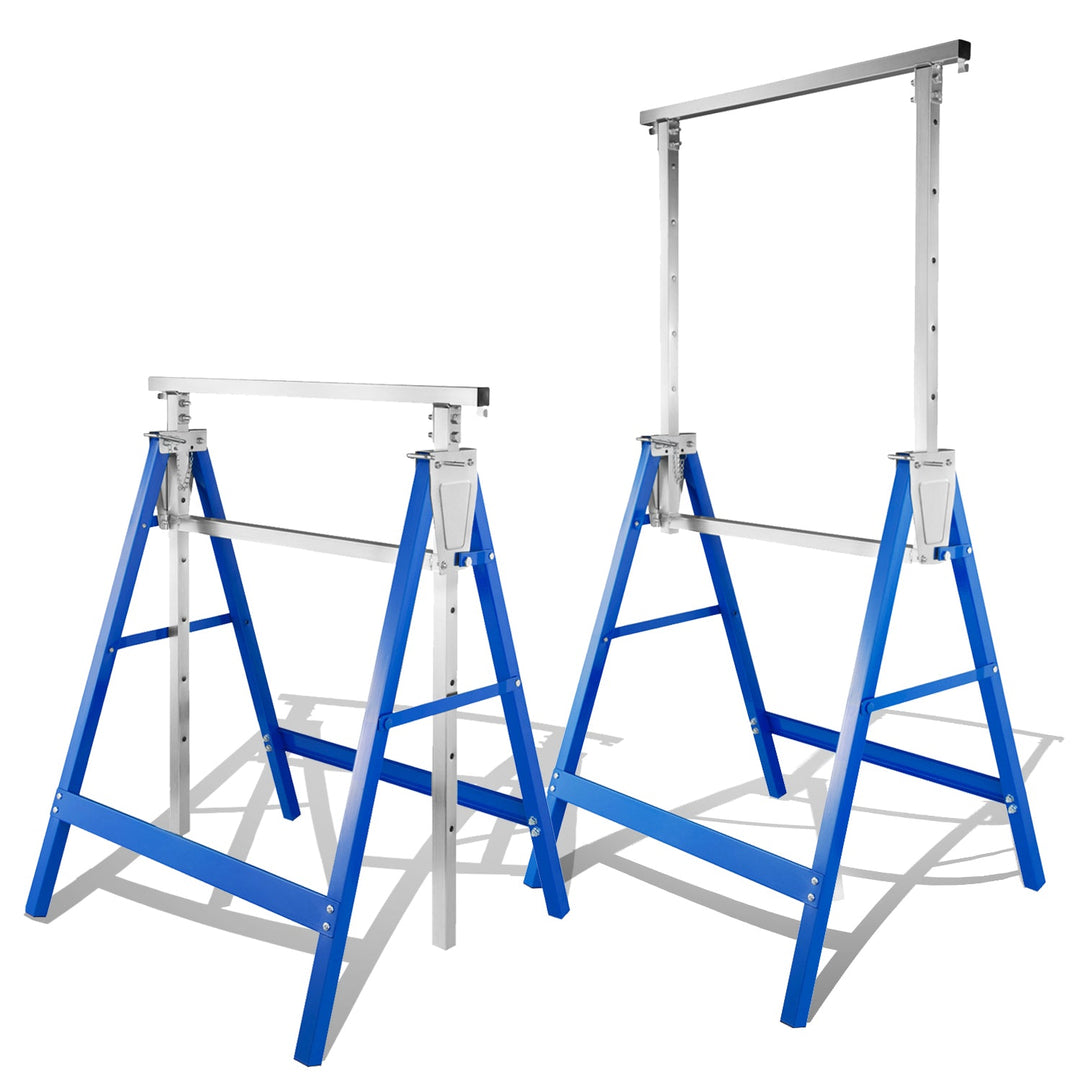 2x Stillstandere Folding Stands 7-fold høydejusterbare | Skanto