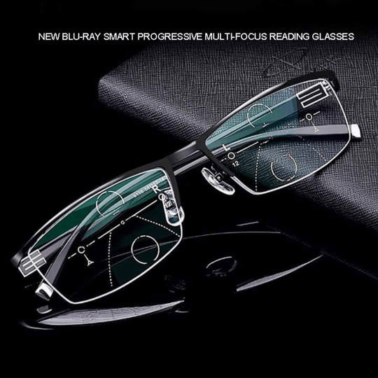 Skanto | Progressive Multifocal Glasses for Clear Vision - Tysk intelligent design for hverdagsbruk