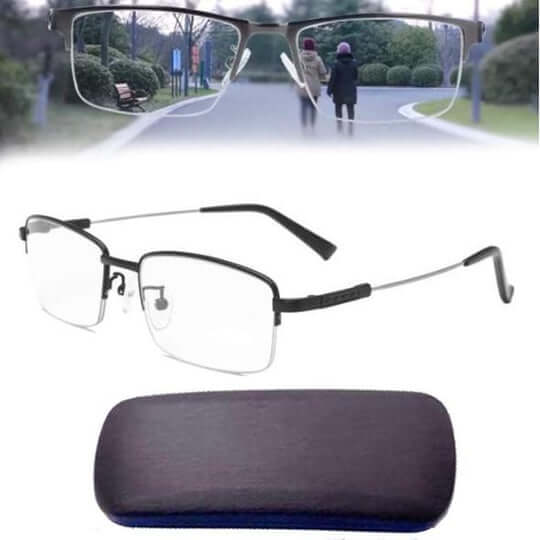 Progressive multifocal lesebriller med blålysfilter | Skanto