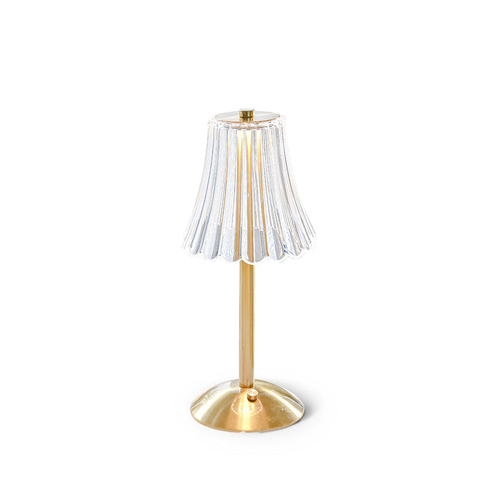 Skanto | RadiantGold – Elegant Bærbar Bordlampe
