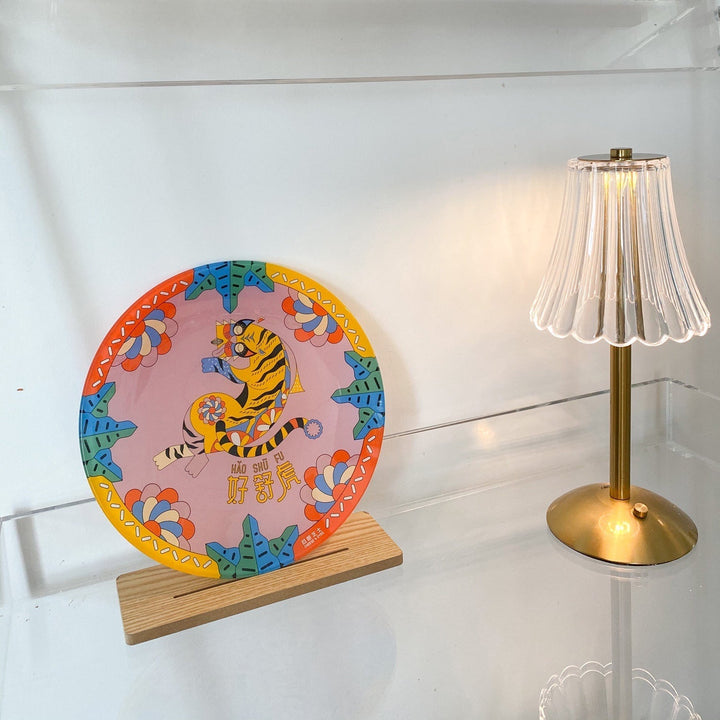 Skanto | RadiantGold – Elegant Bærbar Bordlampe