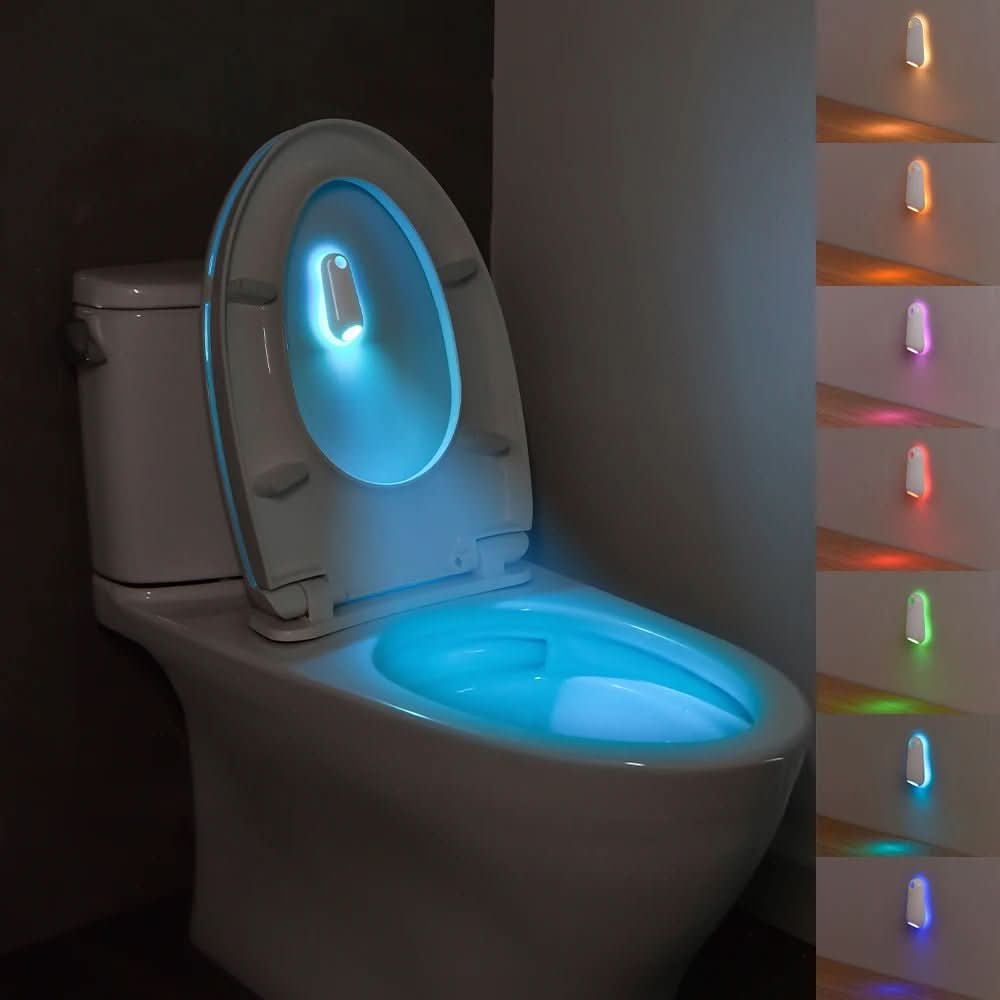 Skanto | Bevegelsessensor Toalettlys med 7 RGB-farger