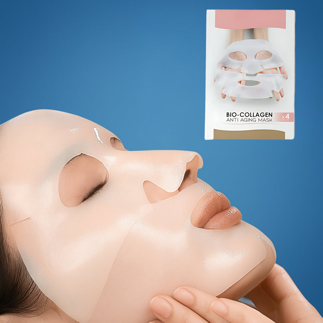 GlowRevive | Kollagen Arkmaske – Hydrerende Nattbehandling – Hydrogel – Anti-Aldring Hudpleie Skanto