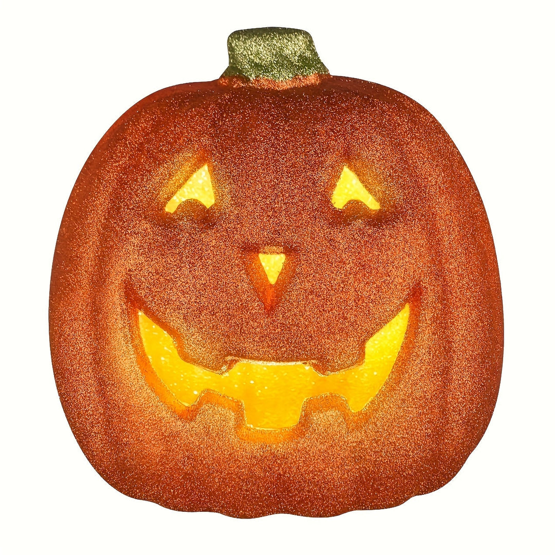 Skanto | Glødende Jack O’Lantern – Batteri Lysende Halloween Gresskar Dekorasjon