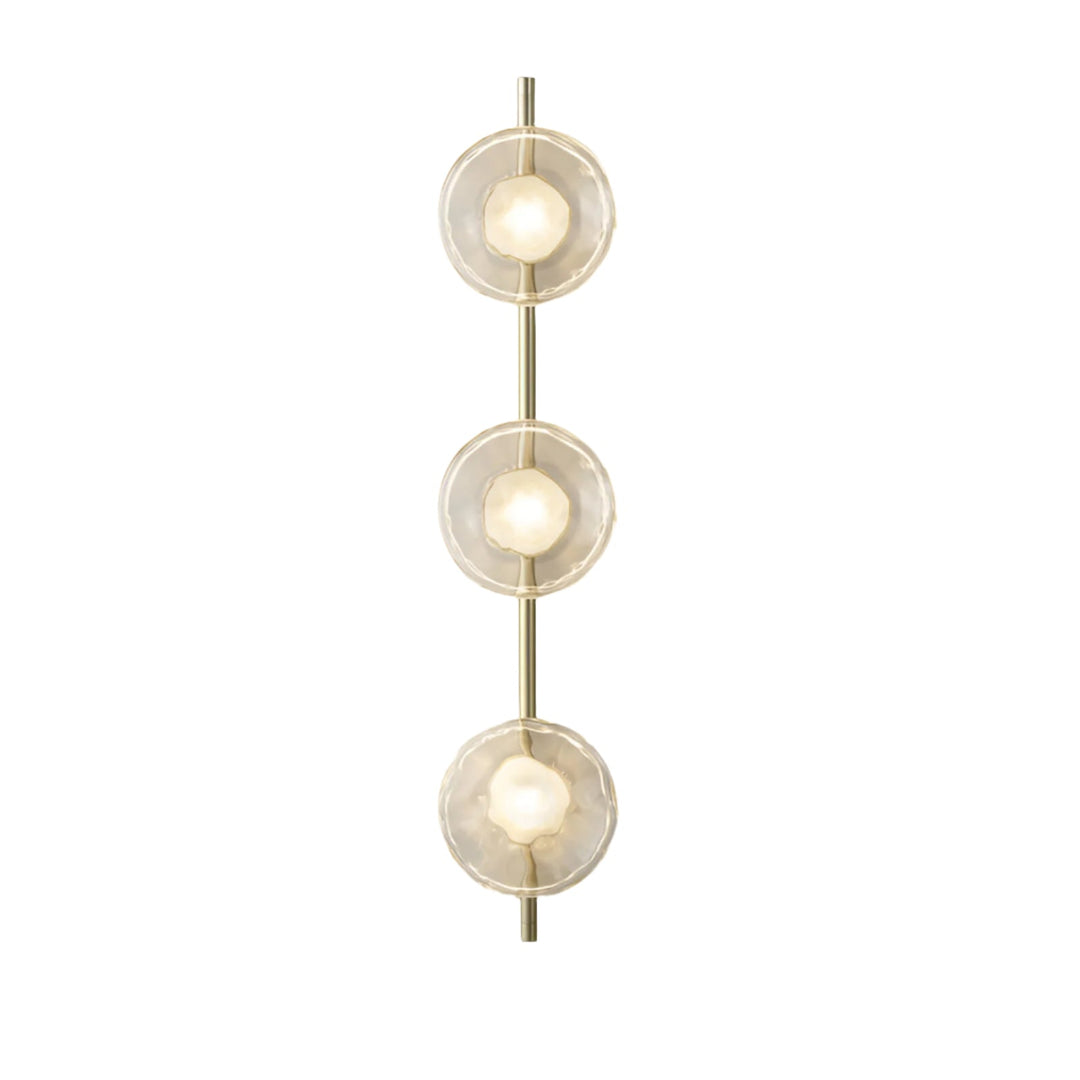 Skanto | Rund Glass Vegglampe i Skandinavisk Design