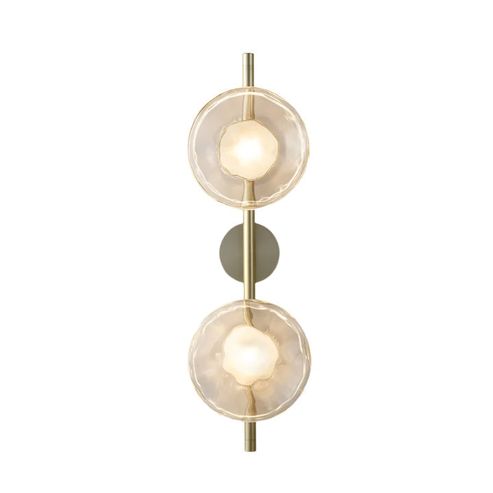 Skanto | Rund Glass Vegglampe i Skandinavisk Design