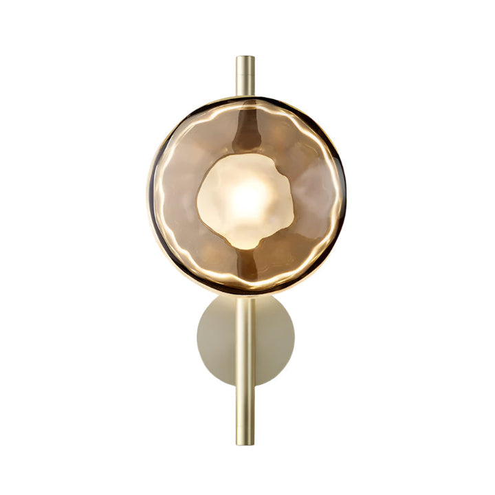Skanto | Rund Glass Vegglampe i Skandinavisk Design
