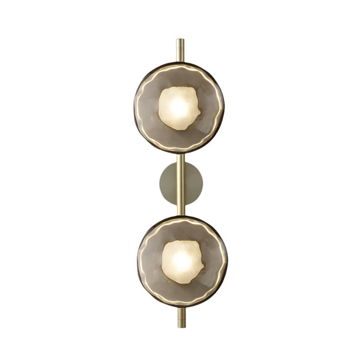 Skanto | Rund Glass Vegglampe i Skandinavisk Design