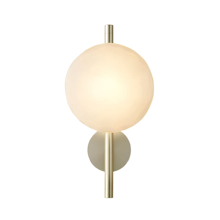 Skanto | Rund Glass Vegglampe i Skandinavisk Design