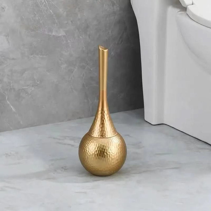 Skanto | Elegant toalettbørste i moderne gulldesign for stil og hygiene