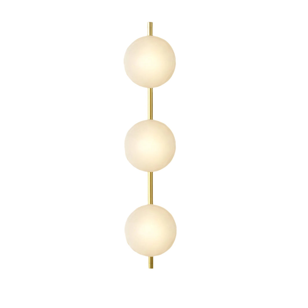 Skanto | Rund Glass Vegglampe i Skandinavisk Design