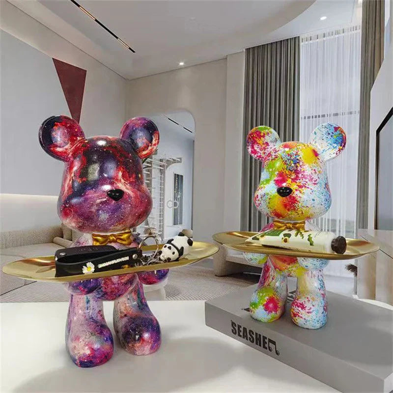 Skanto | StreetPaws - Graffiti-Bjørn-Figur