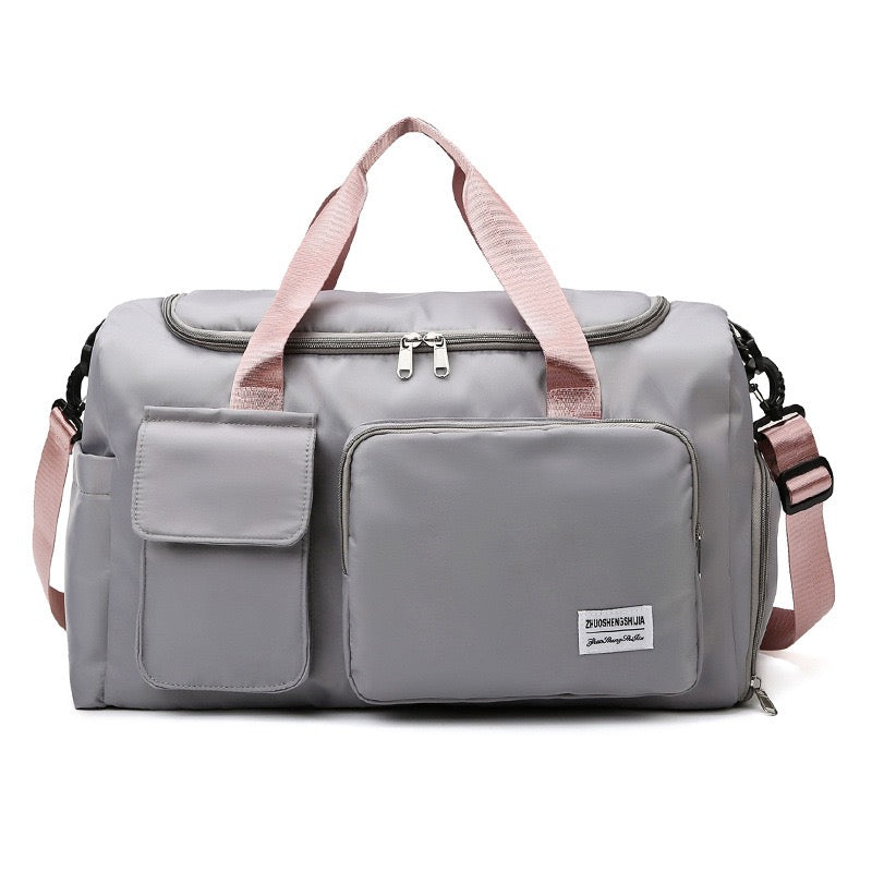 Reisetasche mit mehreren Fächern, Sport- und Fitnessstudiotasche mit separatem Schuhfach