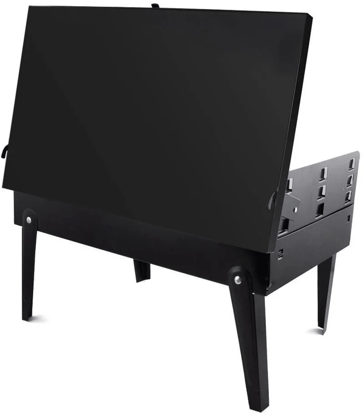 Skanto | Foldbar Stålgrill for Mobil BBQ & Spontan Grillmoro