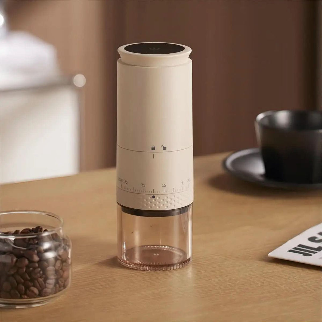 Skanto | Elektrisk kaffekvern med 38 malingsinnstillinger og USB-C ladefunksjon