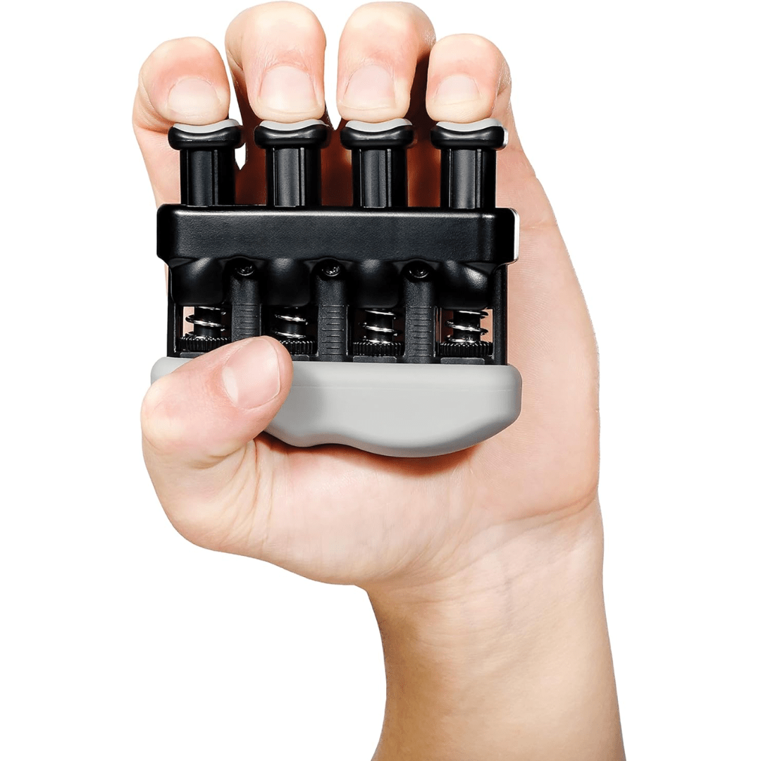 Skanto | Gripmaster – Fingertreningsapparat med justerbart spenn for grepstyrke & rehabilitering