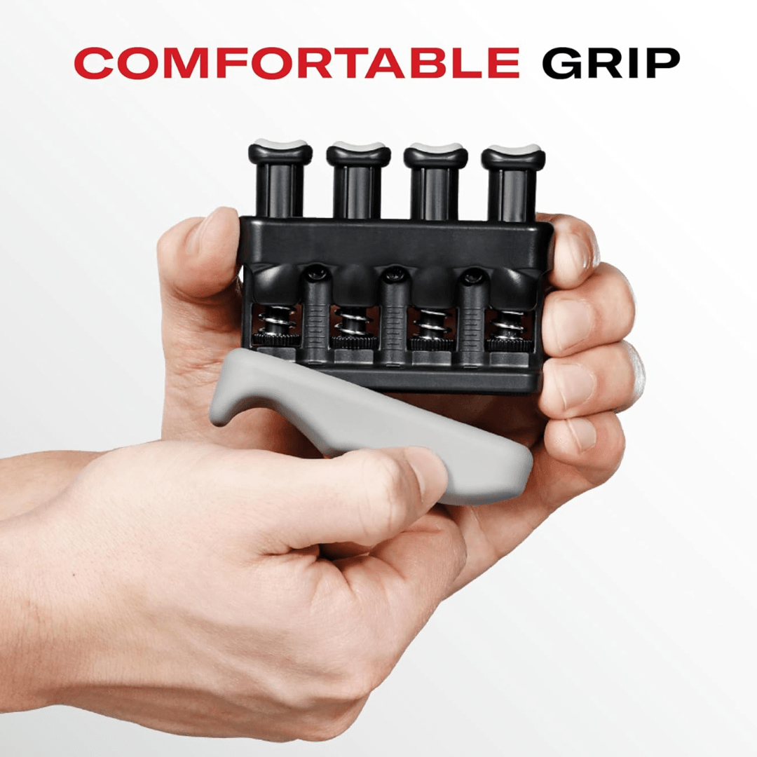 Skanto | Gripmaster – Fingertreningsapparat med justerbart spenn for grepstyrke & rehabilitering