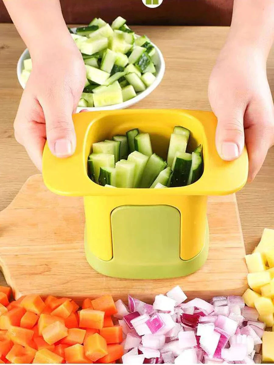 QuickChop Grønnsakskutter – Rask og Effektiv Grønnsaksskjærer Skanto