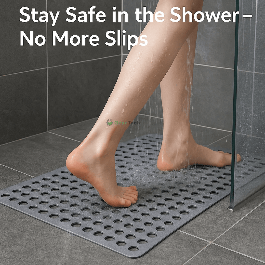 Skanto | Antiskli Dusjmatte | Hygienisk, Muggbestandig & Komfortabel for Sikker Bruk på Badet