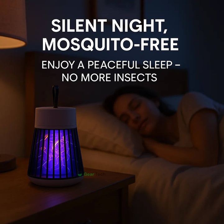 Skanto | Mygg- og skadedyrdreperlampe - 2-pakning, UV-lampe insektsfelle for innendørs og utendørs bruk, effektiv skadedyrkontrollløsning