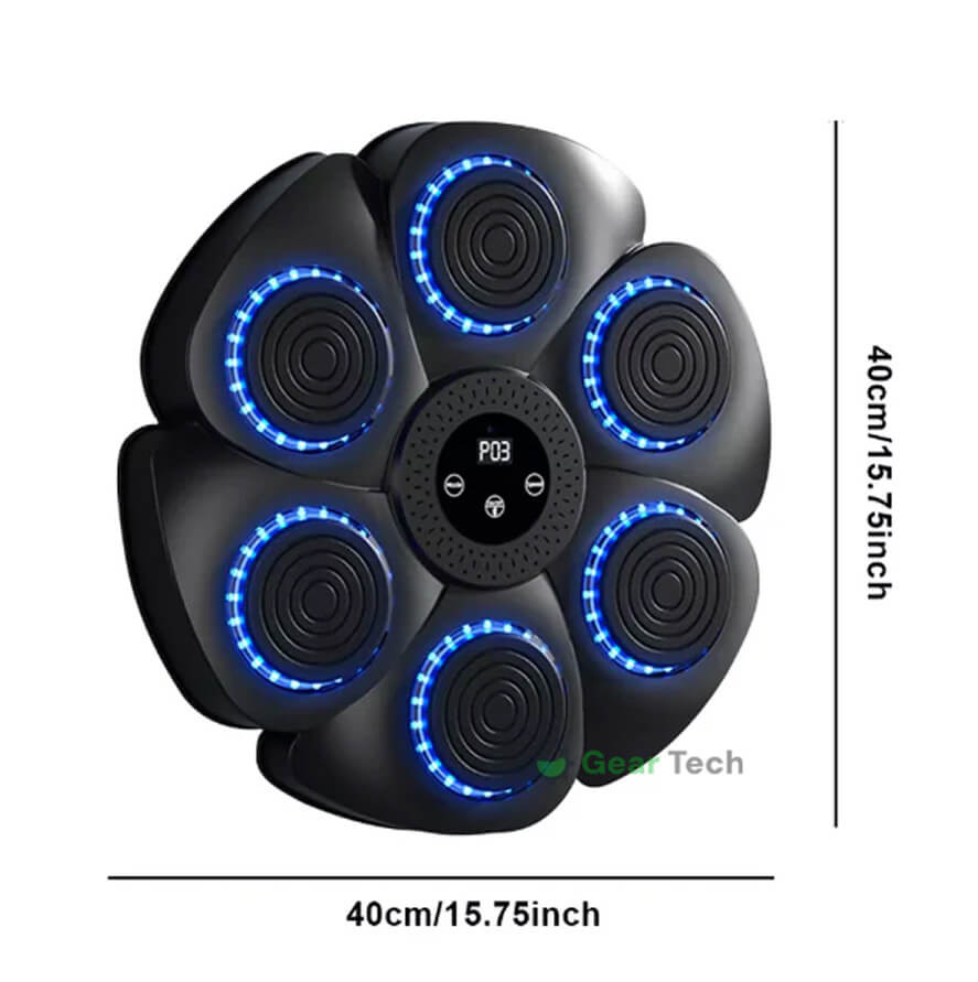 Skanto | Musikk Boksing Maskin | Interaktiv Trening | RGB & Bluetooth