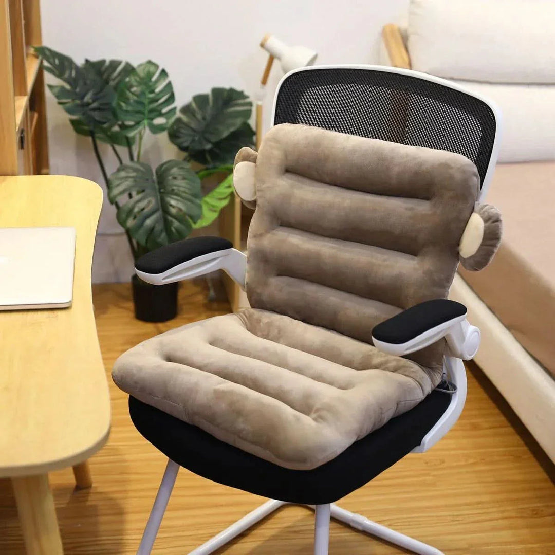Skanto | Ergonomisk Rygg- og Setekudd for Komfort