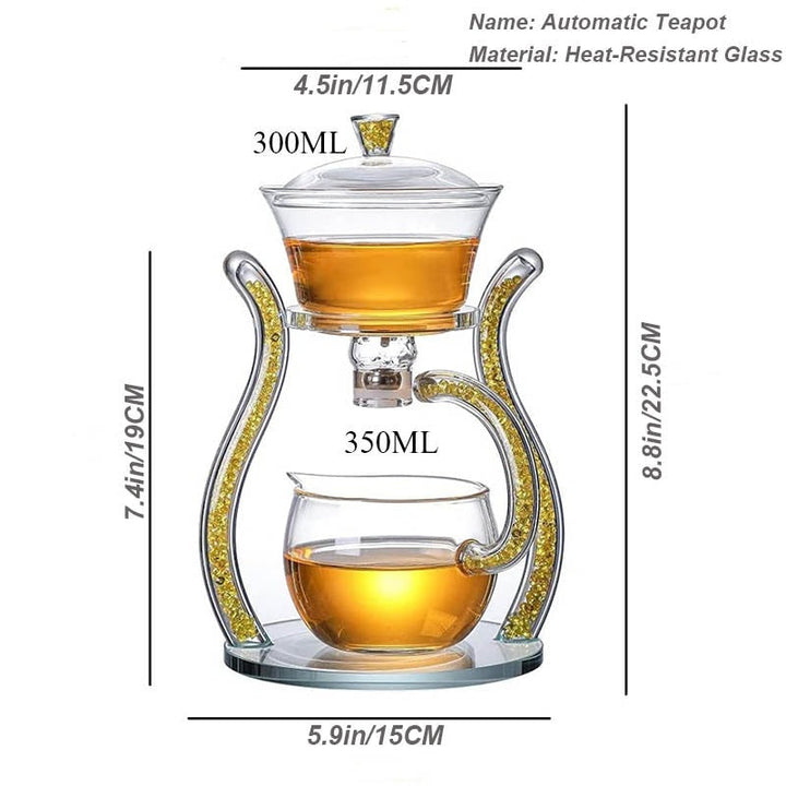 Skanto | Krystallglass Fancy Magnetisk Te Infuser