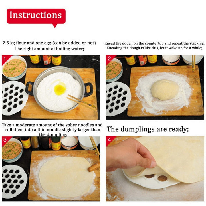 Skanto | Enkel Dumpling Maker Deigpress Form