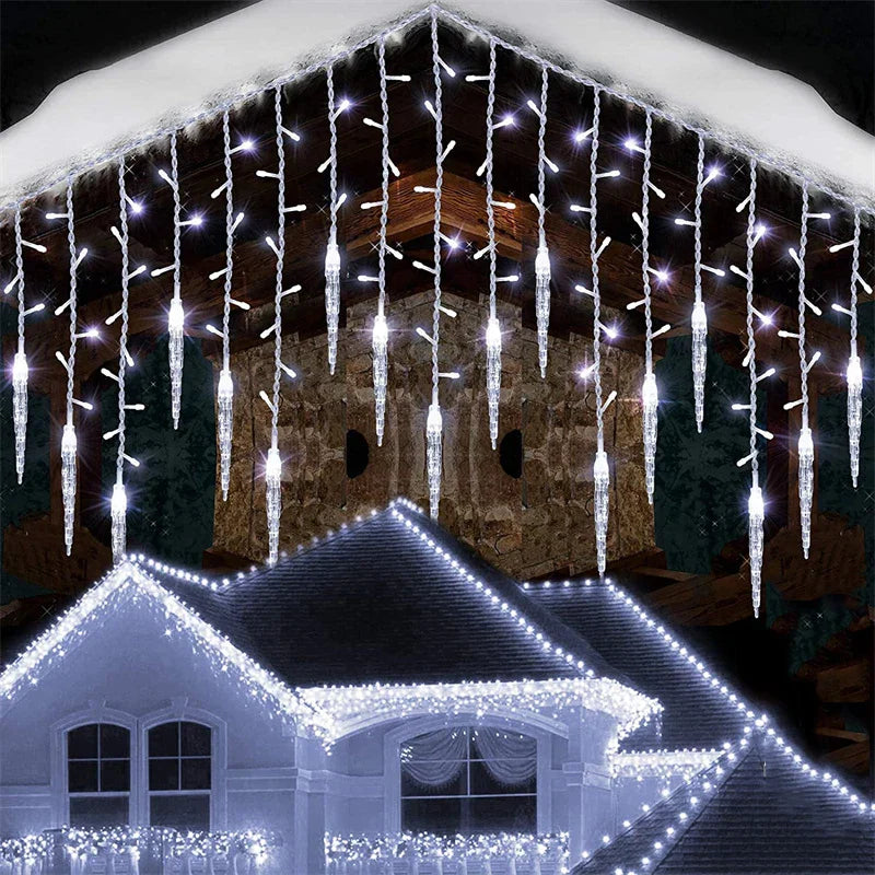 Snowlit - LED Lysgardin for Utendørs Skanto