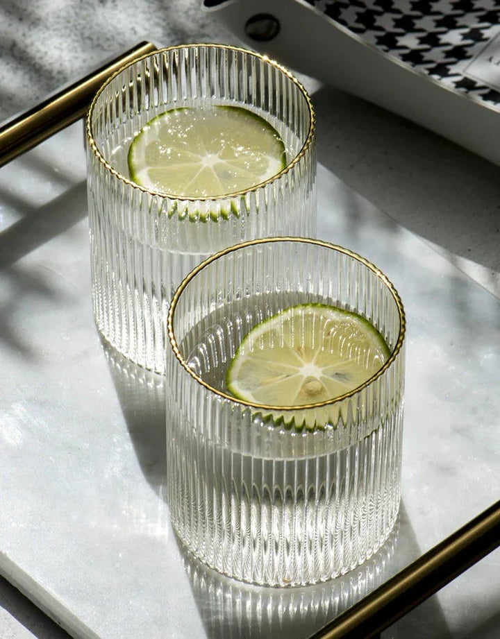 Skanto | Salute Ripple Texture Cocktail Glass