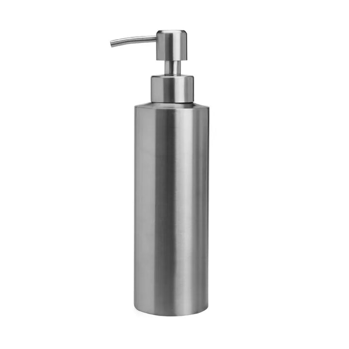 Skanto | Rustfritt stål flytende såpedispenser - Lotionpumpe for håndsåpe på kjøkken & bad, 250ml/350ml/550ml