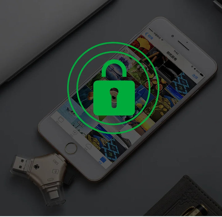 Skanto | 4 I 1 Flash Drive Kortleser