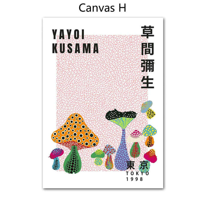 Yayoi Kusama Abstrakt Premium-plakat