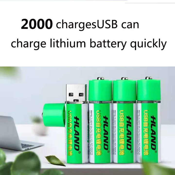 Skanto | 2 deler USB oppladbart batteri