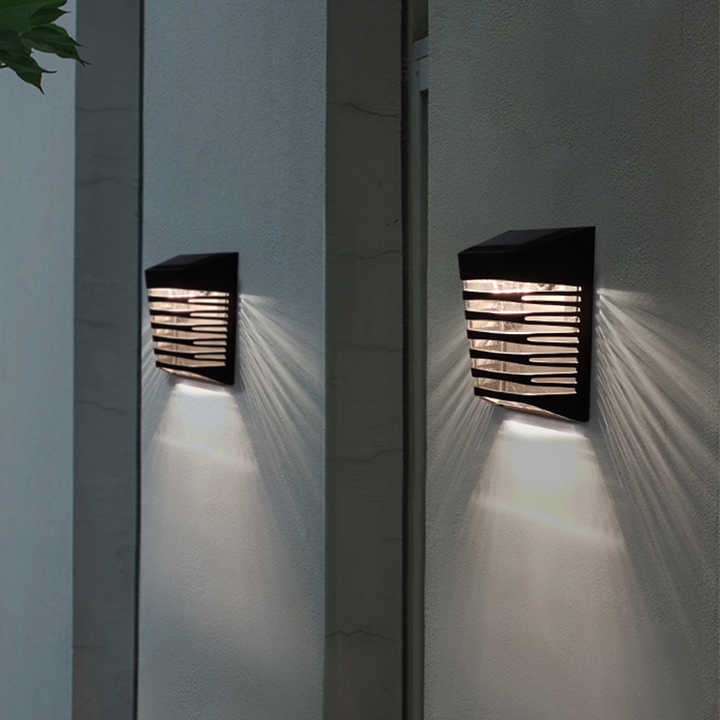 Skanto | Solar LED Hagevegglys – Solcelledrevet utendørs belysning for terrasse og hage