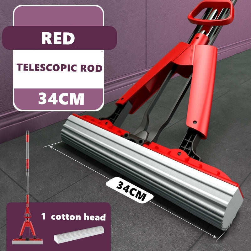 Handle Ease FoldaSkantoe Effortless Floor Mop | Skanto