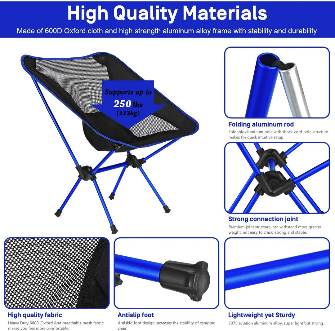 Skanto | Avtakbar Aluminium Lettvektsstol
