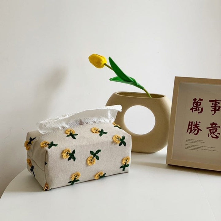 Japansk stil Miljøvennlig blomster lommetørkleboks | Skanto