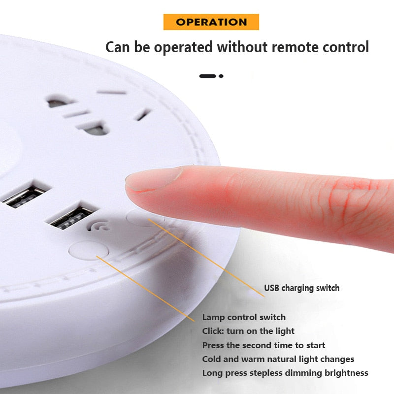 Multi Power Strip Phone Holder TaSkantoe Lampe | Skanto