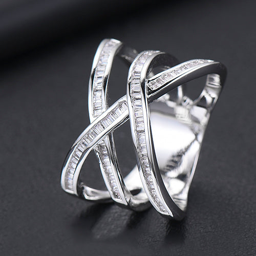 Skanto | Monaco Design Luksuriøs Statement Stabil Ring For Kvinner