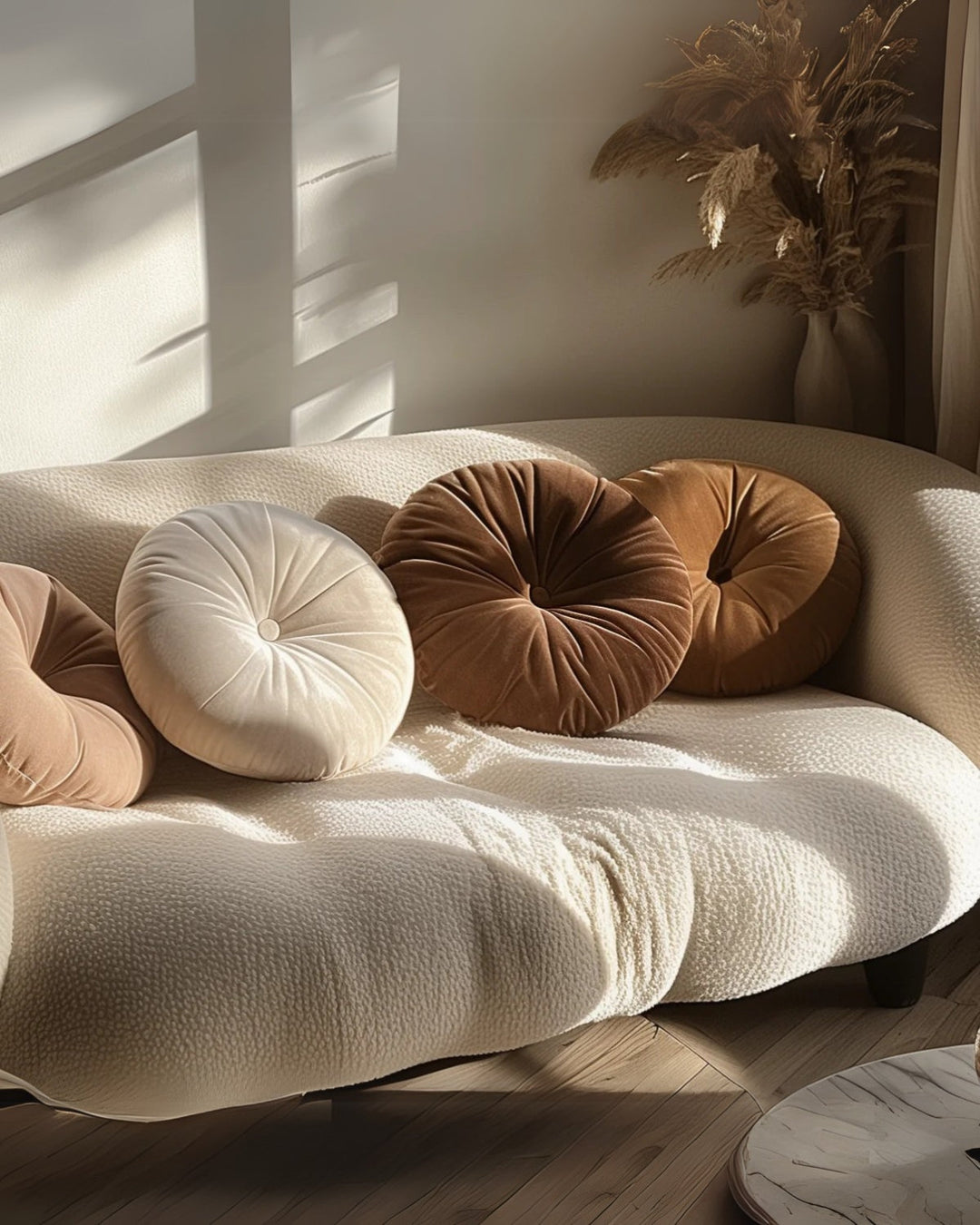 Skanto | Rund Pute i Moderne Design